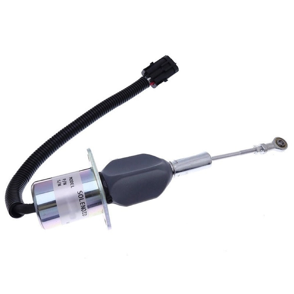 Fuel Shut Off Solenoid RE53507 for use with John Deere 4555 4755 4955 4560 4760 4960 644G 9965 6076 535 530B 2254 2256 2258 2264 2266